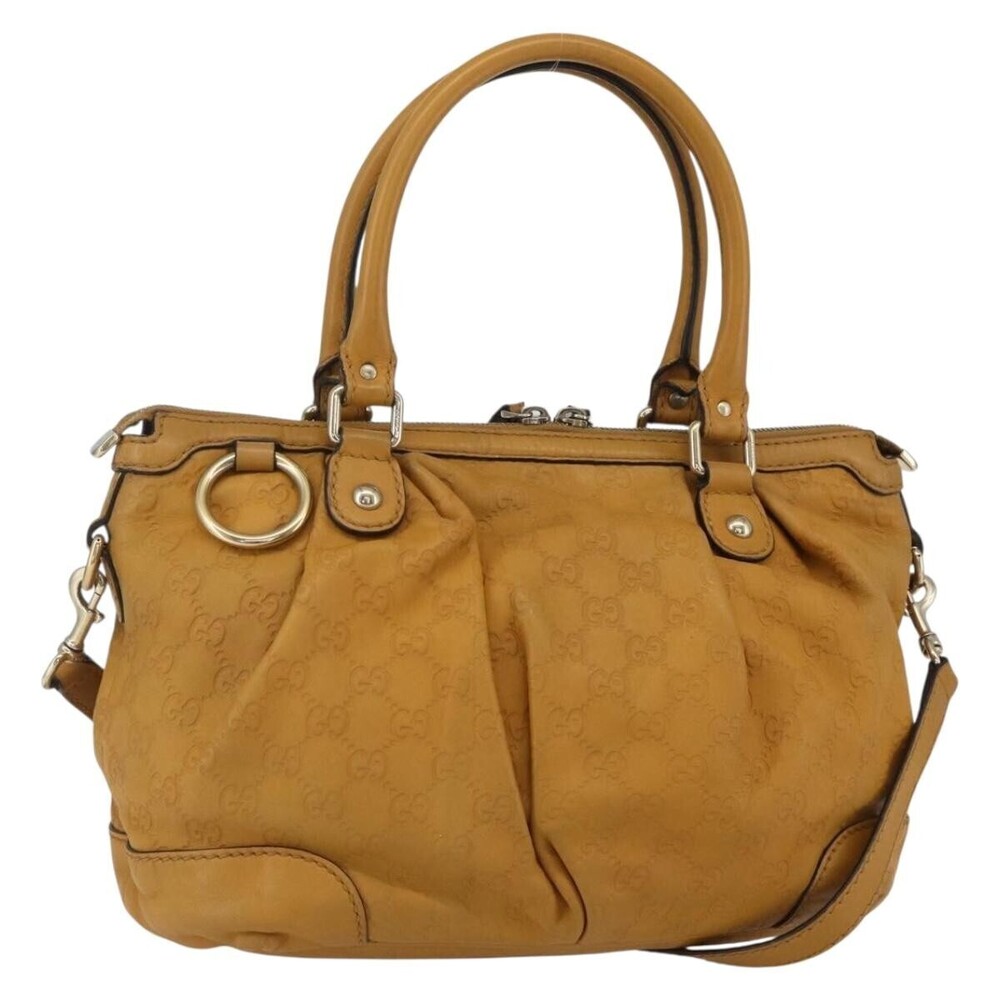 Gucci Sukey Top Handle Satchel Guccissima Leather Medium
